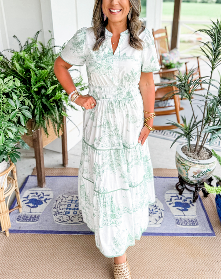 Victoria | Classic Toile Maxi